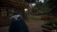 Move the barricade to the area beneath the tree to access the key.