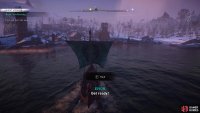 When you reach Nottfall, aim your ship to the shoreline and begin the raid.