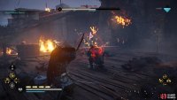 You’ll need to dodge or roll away from Ebels’ red rune aura attacks, as they can’t be parried or blocked.