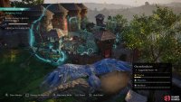Use your raven to scout the castle if you decide to burn the supplies there.