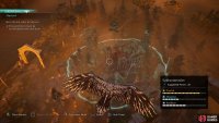 When you reach Venonis, use your raven to identify the ruins where you can find the statue.