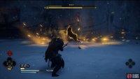 All of the bosses have the same special attacks, with different elements and animations.