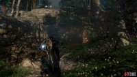 The entrance to the cave where the Builder’s Hideout can be found.
