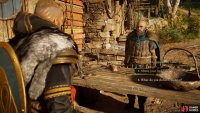 Speak with Gunnar at his forge to begin wedding preparations.