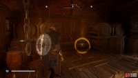 You’ll find minor treasure chests in many buildings throughout the game world, often containing large amounts of silver.