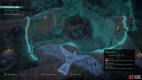 You can enter the temple through the door hidden at the southwest.