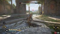 Look out for the red marker above your head, indicating an incoming ranged attack.