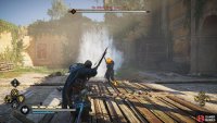 Try to hit the thief’s weak points early on so that you can execute a stun attack.