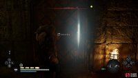 Use the key to unlock the door to the prison.