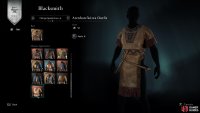 You’ll need to select a base armor (in this case Raven Clan) and then overlay it with a specific appearance from the selection.