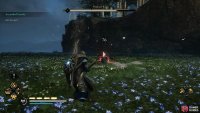 Be ready to avoid an incoming attack indicated by a red rune aura.
