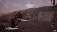 you’ll find a camp with a Goliath holding a Carbon Ingot. 