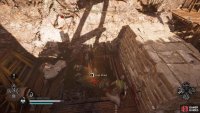 you’ll find a Nickel Ingot beneath a breakable stone barricade on the ground.