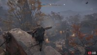 you’ll be able to follow the Flying Paper along the tops of buildings. 