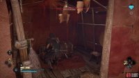 and within a tent, you’ll find a Carbon Ingot in a chest. 