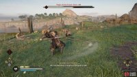 Hogne uses two weapons and will attack quickly