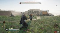 you can also shoot at his weak points to deplete stamina.