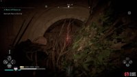 you’ll need to shoot down the cursed symbol from the beams above.