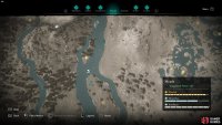 The stones can be found north of the house you found the map in.