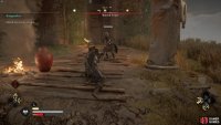 but you’ll probably need to battle some bandits outside first!