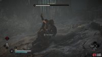 Parrying and shooting his weak points will drain his stamina and you’ll be able to stun attack him.