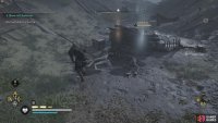 it’ll be at the site of a wrecked carriage. 