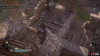and you’ll need to break through into the ruins to get to it. 