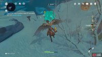 whilst doing the challenge, avoid the Anemo and Geo orb like enemies as they will do some minor damage to you