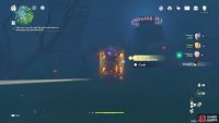 Activate the Electrogranum underneath the Treasure Chest, then head east into the Thunder Barrier