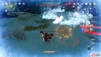 keep your distance when you see the boss leap in to the air