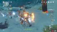 always take out the Hydro enemies first, as there are less of them, and you need both Hydro and Cryo to get frozen.