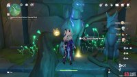 then shoot the statue with a electro character to be able to collect the Ward. . 