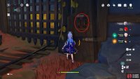 Make sure you activate the gate lever before going through the doorway, this will be important later.