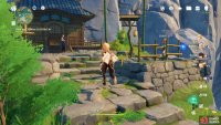 Little Liu is overlooking the village