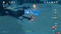 As you guide the Seelie back to its pedestal, some enemies will spawn