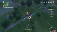 plunging down is a good way to start the battle