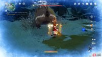 if you stand near a rock or a wall, the boss will sometimes charge in to it and stun itself for a few seconds making this a great time to attack.