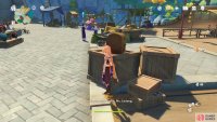 Finally, wait behind the crates until he’s finished speaking.
