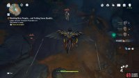 As you approach the quest location, you’ll find out the area is overrun with Treasure Hoarders and that they have a captive.