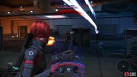 Defeat the batarians inside Facility 1,