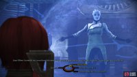 You’ll find Liara T’Soni on Therum, run afoul of some Prothean security measures.