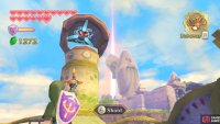 Remember where you found Mia near the start of the game? You can clawshot into the chimney.
