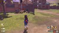 Bidoof 3 is hiding at an obscured corner of the west residential houses.