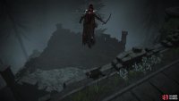 Jump down to a lower building,