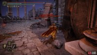 Continue on and take the elevator to the right to Mohg’s boss arena.
