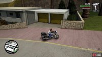Climb onto the roof of this garage here