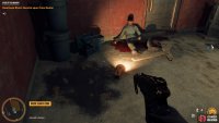 Follow the corridor until you find a corpse, then pick up the key from the floor