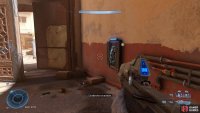 The Sub Machine Guns can be found behind the gates in each spawn. 