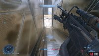 If you can’t see an enemy due to line of sight issues, check your map. They’ll be marked as a red dot.