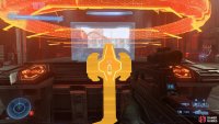 Interact with the terminal to learn about the silo location.